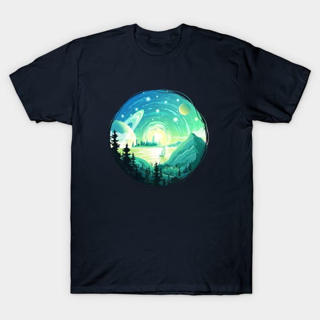 Aquamarine T-Shirt by Prok_Art